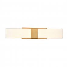  81670/2 - Reciprocate 25'' Wide 2-Light Vanity Light - Aged Brass