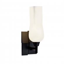  8175-MB-MO - Fleur 14'' High 1-Light Sconce - Matte Black