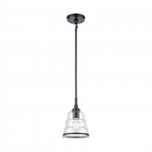  82164/1 - Boyer 6.5'' Wide 1-Light Mini Pendant - Matte Black