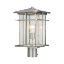  89376/1 - Oak Park 1-Light post mount in  Antique Brushed Aluminum