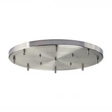  8R-SN - Illuminare Acc 8 Lt Round Satin Nickel