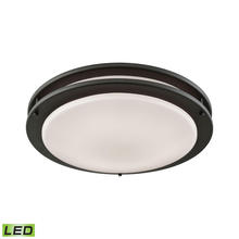  CL782041 - Thomas - Clarion 14'' Wide 1-Light Flush Mount - Oil Rubbed Bronze