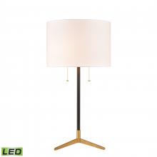 ELK Home Plus D3120WHT-LED - Clubhouse 29'' High 2-Light Table Lamp - Black - Includes LED Bulbs