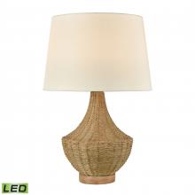 ELK Home Plus D4545-LED - Rafiq 22'' High 1-Light Outdoor Table Lamp - Natural - Includes LED Bulb