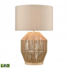 ELK Home Plus D4555-LED - Corsair 24'' High 1-Light Table Lamp - Brass - Includes LED Bulb
