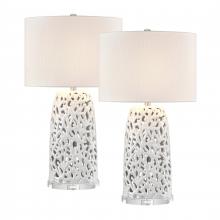  S0019-10308/S2 - Bowen 31.5'' High 1-Light Table Lamp - Set of 2 White