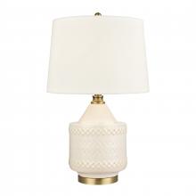  S0019-9488 - Buckley 27'' High 1-Light Table Lamp - White