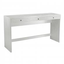  S0075-9860 - Checkmate Waterfall Console Table - Checkmate White