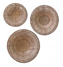  S0077-9124/S3 - Barcelona Wall Basket - Set of 3