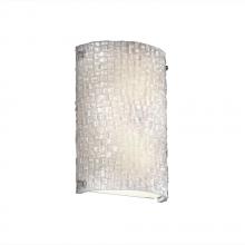  3FRM-5541-TILE-MBLK - Finials Cylinder Wall Sconce (ADA)