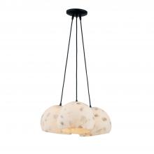  ALR-6534-MBLK - Globe 3-Light Cluster Pendant