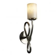 Justice Design Group CLD-8911-10-NCKL - Capellini 1-Light Wall Sconce