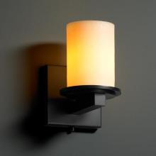  CNDL-8771-14-CREM-MBLK - Dakota 1-Light Wall Sconce