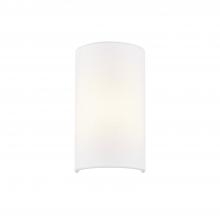  FAB-5945-WHTE - ADA Small Cylinder Fabric Wall Sconce