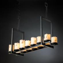  FAL-8764-10-MBLK - Dakota 14-Light Bridge Chandelier (Tall)