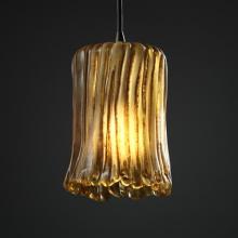  GLA-8815-16-AMBR-MBLK-RIGID - Mini 1-Light Pendant