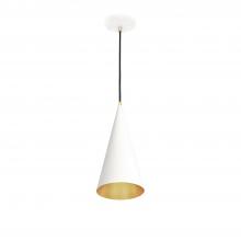  NSH-8947-MTGD - Conos 7" 1-Light Cone Pendant