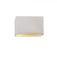  CER-5640W-BIS-LED1-1000 - Small ADA Rectangle (Outdoor) LED Wall Sconce - Closed Top