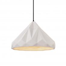  CER-6450-BIS-MBLK-WTCD - Geometric 1-Light Pendant