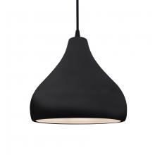  CER-6563-BLK-NCKL-BKCD - Medium Droplet 1-Light Pendant