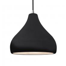  CER-6565-BKMT-NCKL-BKCD - Large Droplet 1-Light Pendant