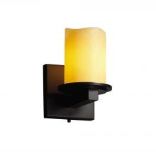  CNDL-8771-14-AMBR-MBLK - Dakota 1-Light Wall Sconce