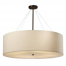  FAB-9594-CREM-DBRZ - Classic 36" Drum Pendant