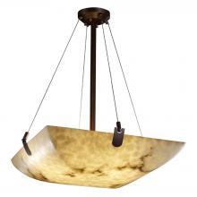 Justice Design Group FAL-9622-25-DBRZ-LED5-5000 - 24" LED Pendant Bowl w/ U-Clips