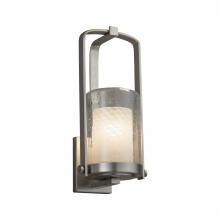  FSN-7581W-10-WEVE-NCKL - Atlantic Small Outdoor Wall Sconce