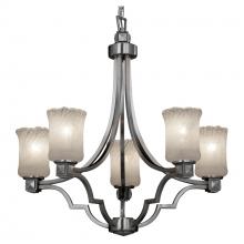  GLA-8500-16-WHTW-NCKL - Argyle 5-Light Chandelier