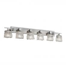  GLA-8706-30-LACE-NCKL - Aero 6-Light Bath Bar