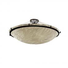  PNA-9687-35-BMBO-DBRZ-LED6-6000 - 48" LED Semi-Flush Bowl w/ Ring