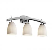  FSN-8593-30-RBON-NCKL - Archway 3-Light Bath Bar