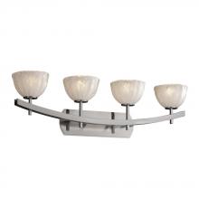  GLA-8594-16-WHTW-MBLK - Archway 4-Light Bath Bar