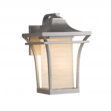  PNA-7524W-WAVE-NCKL-LED1-700 - Summit Large 1-Light LED Outdoor Wall Sconce