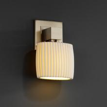  POR-8707-30-PLET-DBRZ - Aero ADA 1-Light Wall Sconce (No Arms)