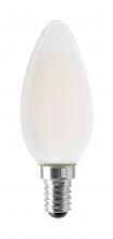  S12117 - 4.5 Watt; B11 LED; Frosted; 350 Lumens; 3000K; European base; 120 Volt