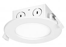  S39055 - 8.5 watt LED Direct Wire Downlight; Edge-lit; 4 inch; 2700K; 120 volt; Dimmable