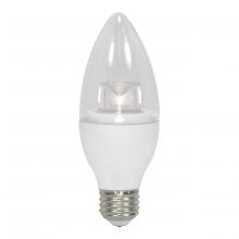 Satco Products Inc. S8982 - Discontinued - 5 Watt; B11 LED; 3000K; Medium base; 120 Volt; Carded