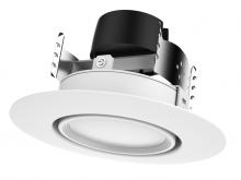 Satco Products Inc. S9464 - 9 watt LED Directional Retrofit Downlight - Gimbaled; 4"; 3000K; 40' Beam spread; 120 volts;