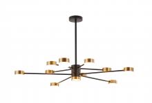  BE18C38B - LED Chandelier Black