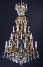  BET66 - Chandelier Antique Brass