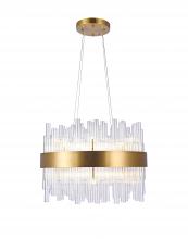  BU03C23BR - Chandelier Matte Brass