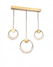  BU09C47G - LED Chandelier Gold