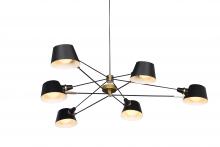  DLS12C72B - Chandelier Black