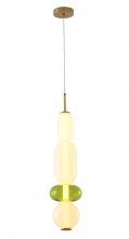  DLS36P26WG - LED Pendant Metal & Glass