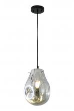  DLS49P8SL - Pendant Metal & Glass