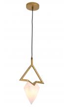  DLS60P12G - Pendant Metal & Acrylic