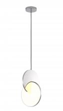  DLS91P9W - LED Pendant  Stainless Steel & Acrylic