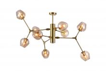  DU101G - Chandelier Gold